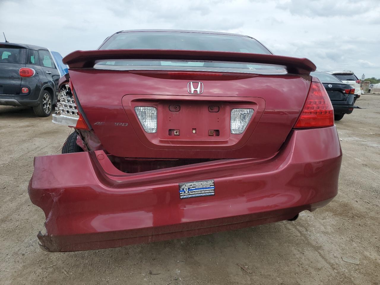 2006 Honda Accord Se VIN: 1HGCM56316A102329 Lot: 69214004