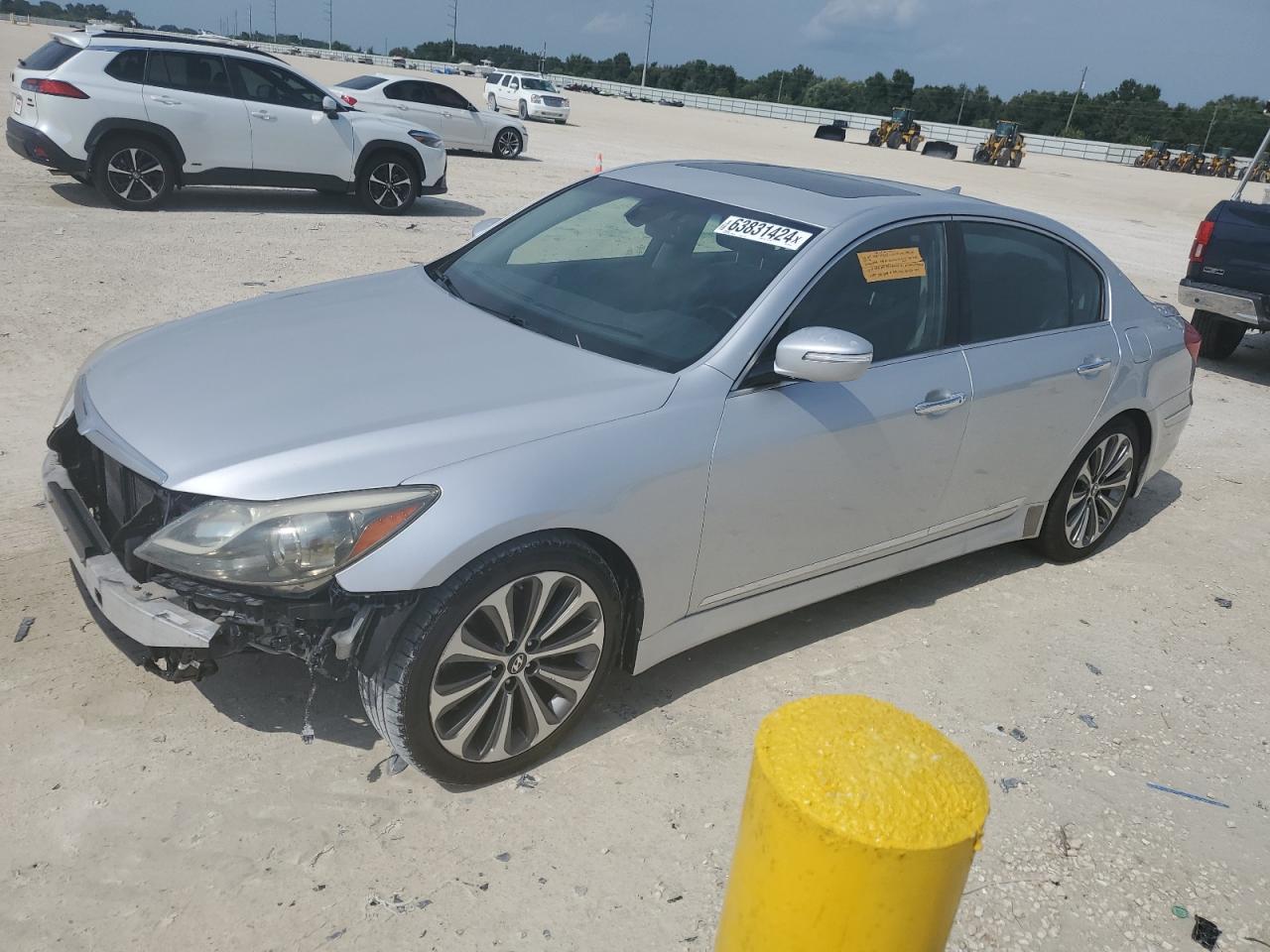 2014 Hyundai Genesis 5.0L VIN: KMHGC4DH5EU262444 Lot: 63831424