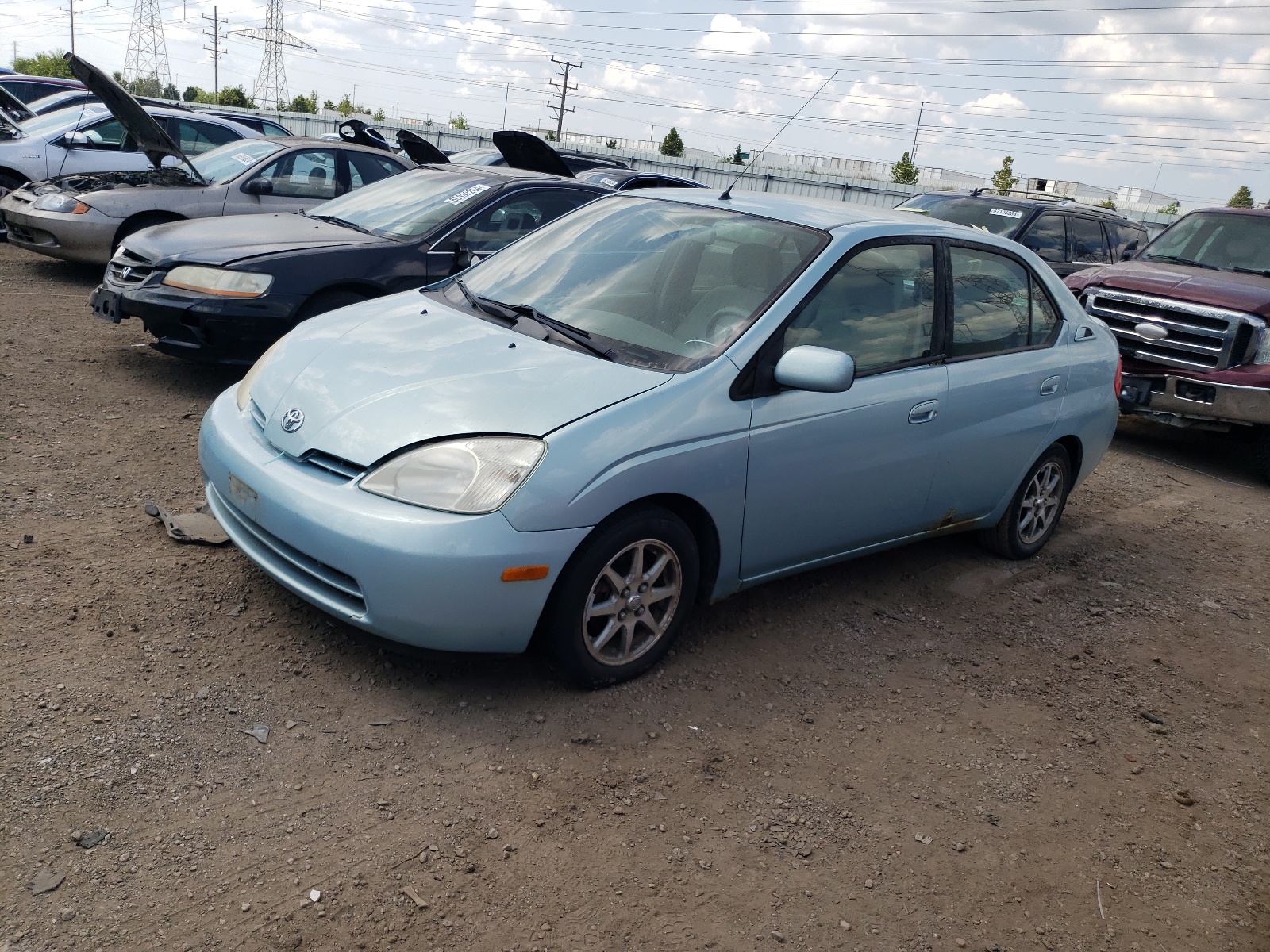 JT2BK12U810033797 2001 Toyota Prius