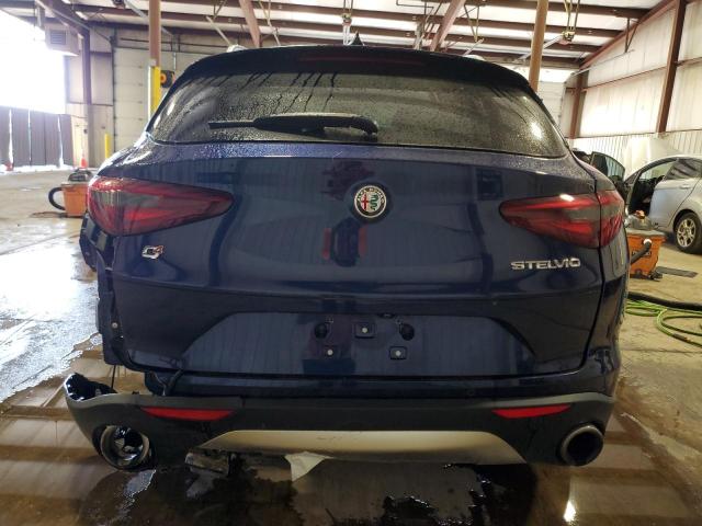  ALFA ROMEO STELVIO 2018 Blue