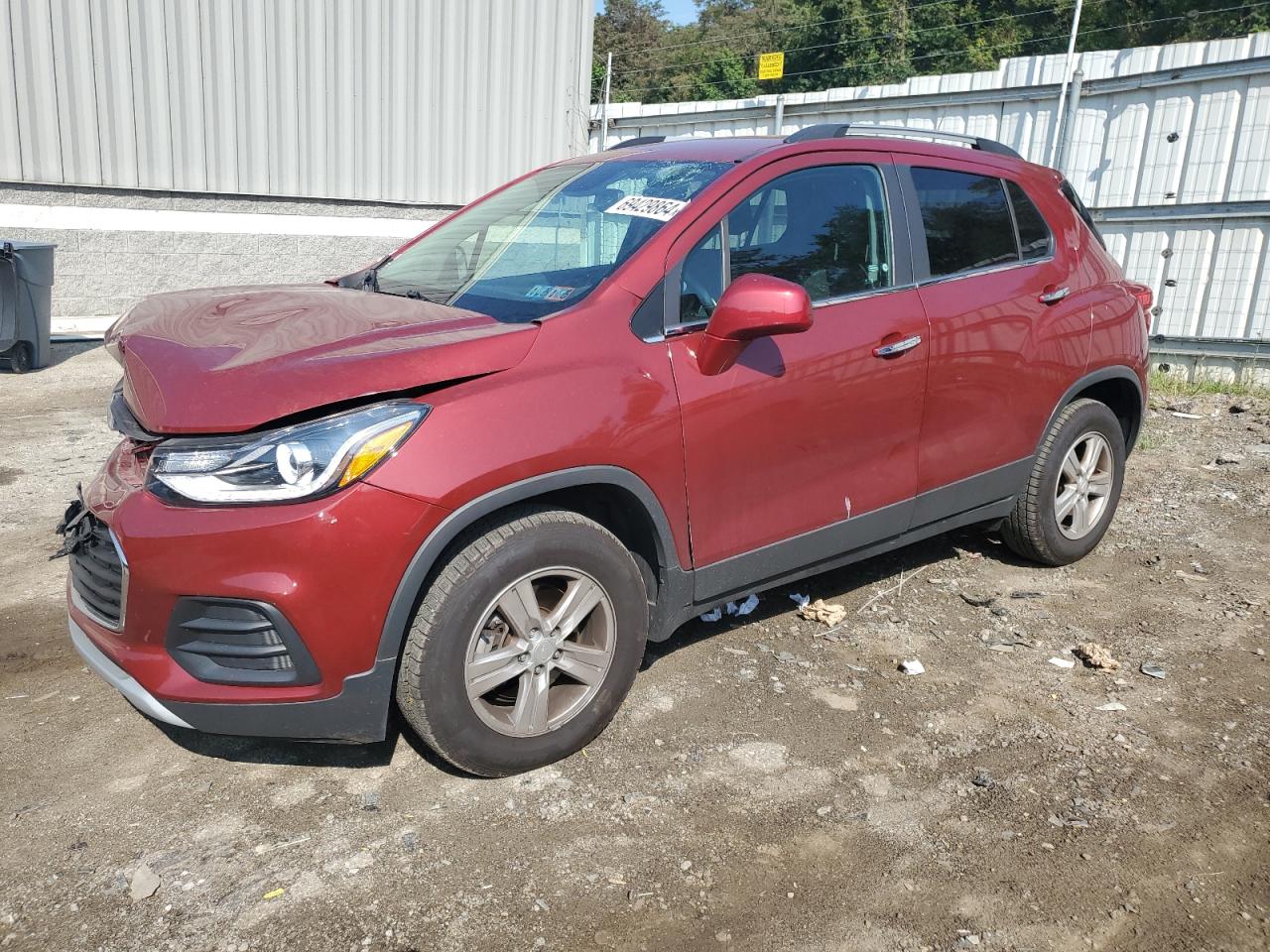 3GNCJPSBXJL284475 2018 CHEVROLET TRAX - Image 1