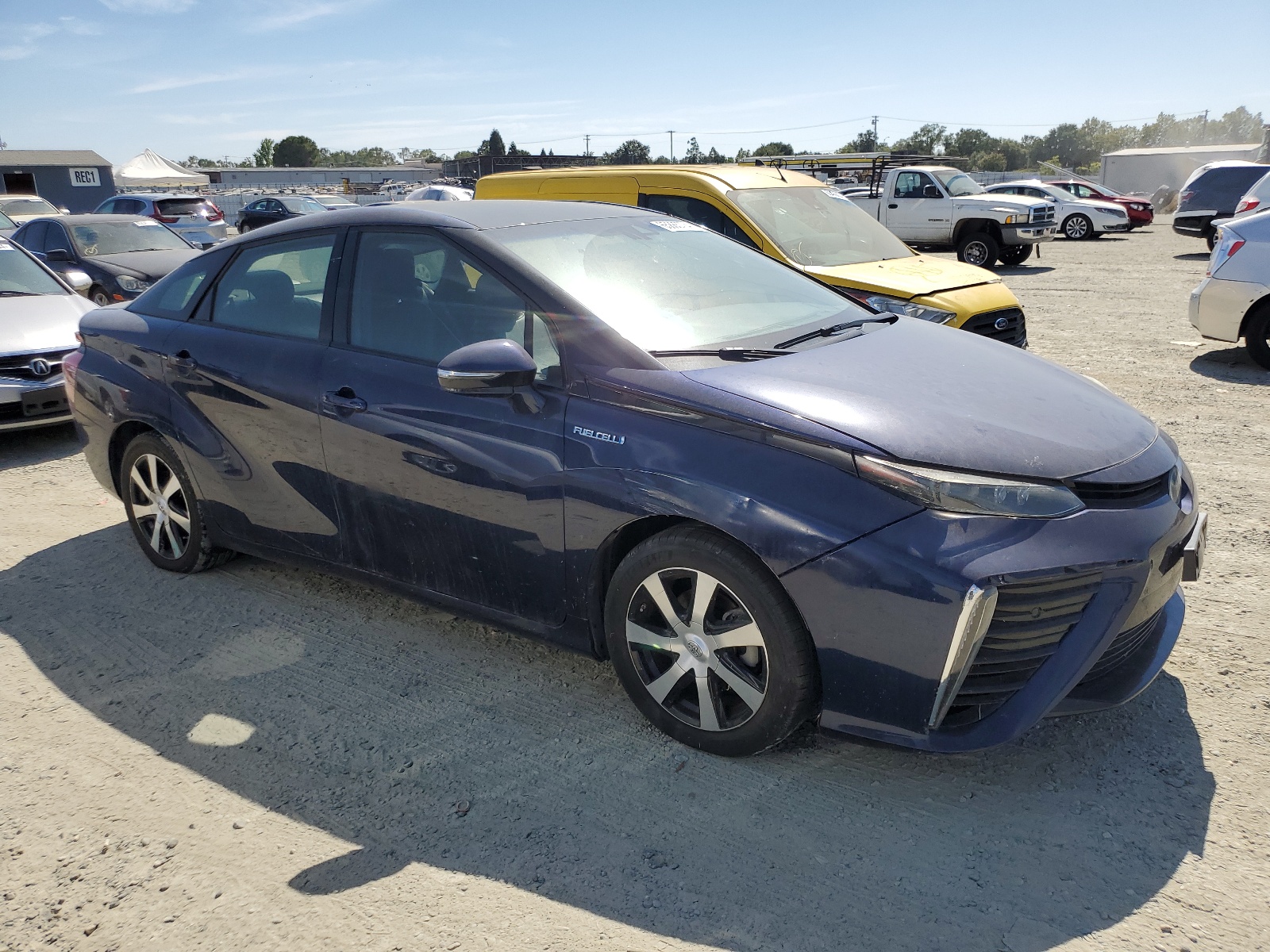 2017 Toyota Mirai vin: JTDBVRBD4HA001334