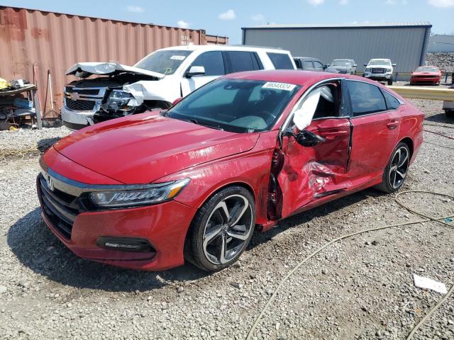  HONDA ACCORD 2018 Czerwony