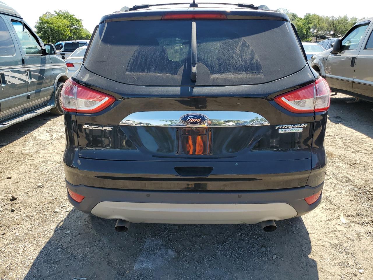 2014 Ford Escape Titanium VIN: 1FMCU0JX6EUD61872 Lot: 66632234