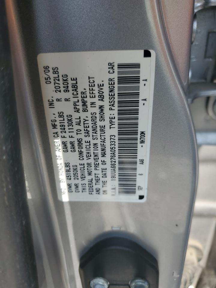 19UUA66276A053373 2006 Acura 3.2Tl