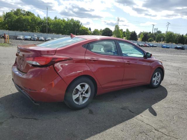  HYUNDAI ELANTRA 2015 Czerwony