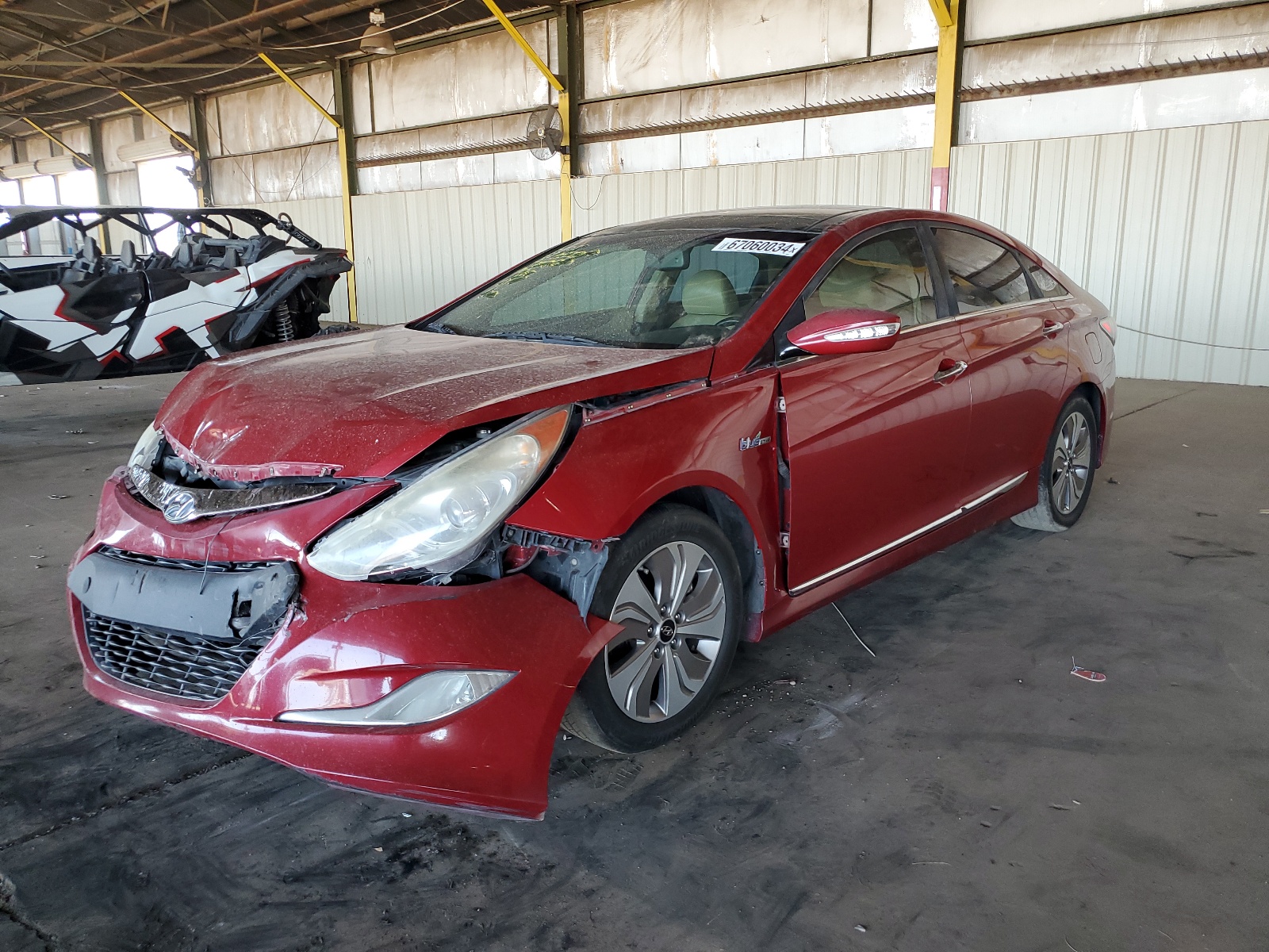 KMHEC4A44FA136443 2015 Hyundai Sonata Hybrid