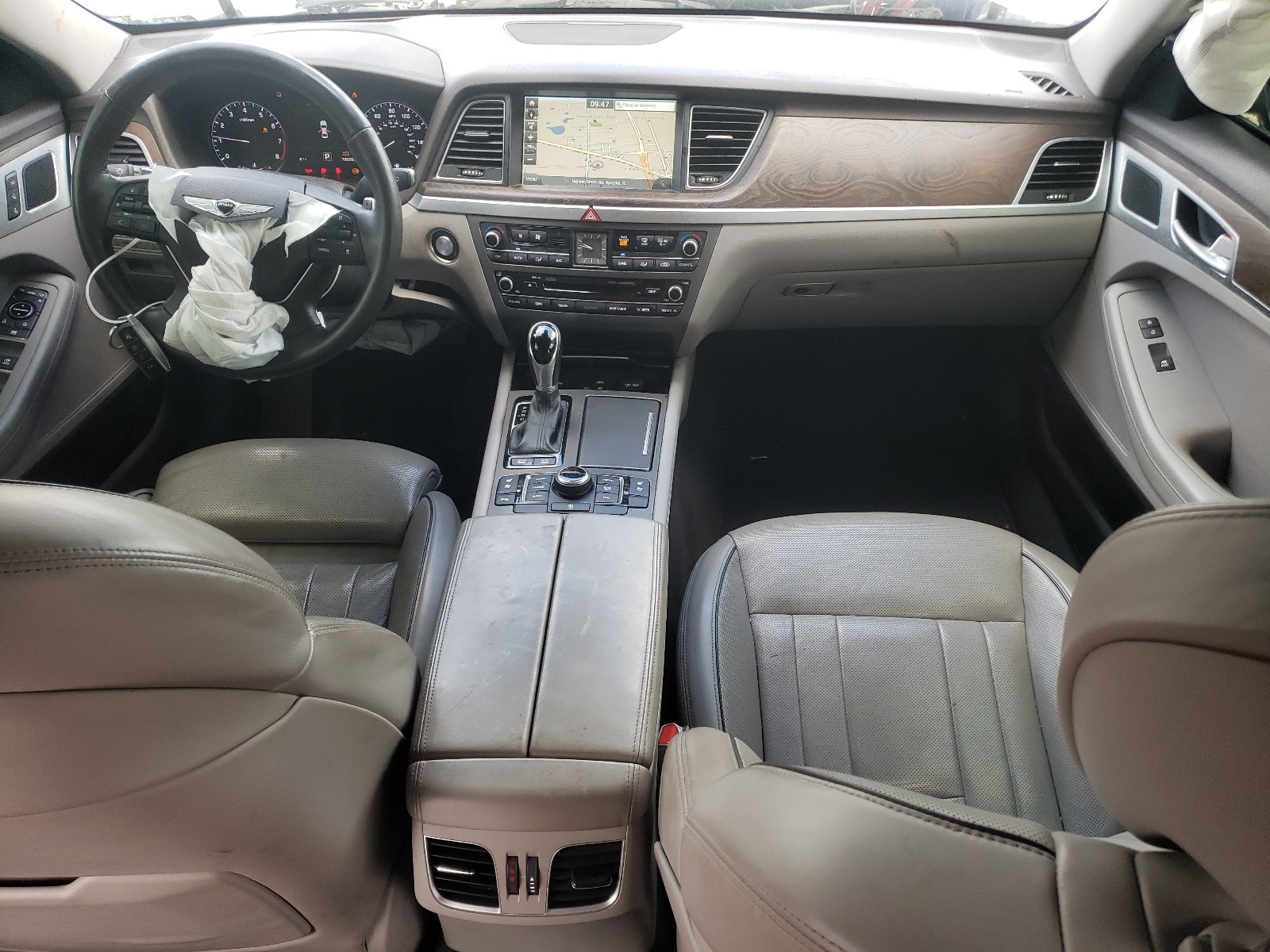 KMHGN4JE2HU178252 2017 Genesis G80 Base