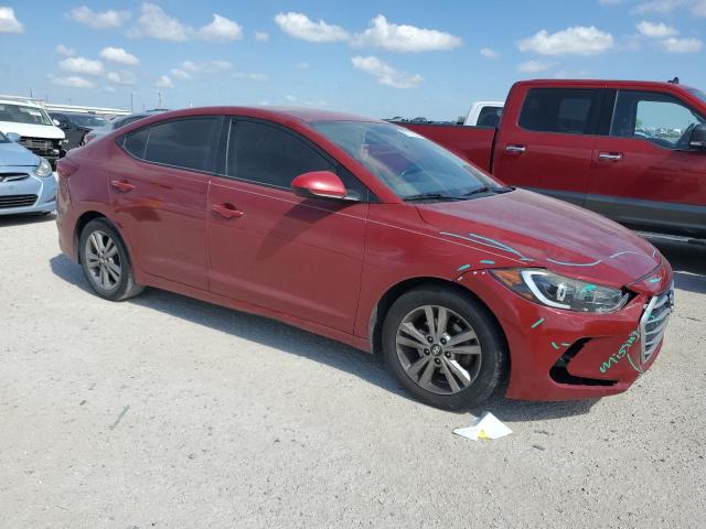  HYUNDAI ELANTRA 2017 Czerwony