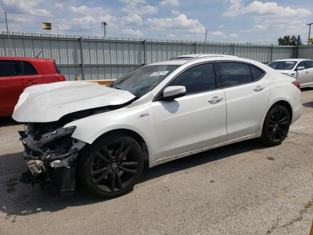 2018 Acura Tlx Tech+A na sprzedaż w Dyer, IN - Front End