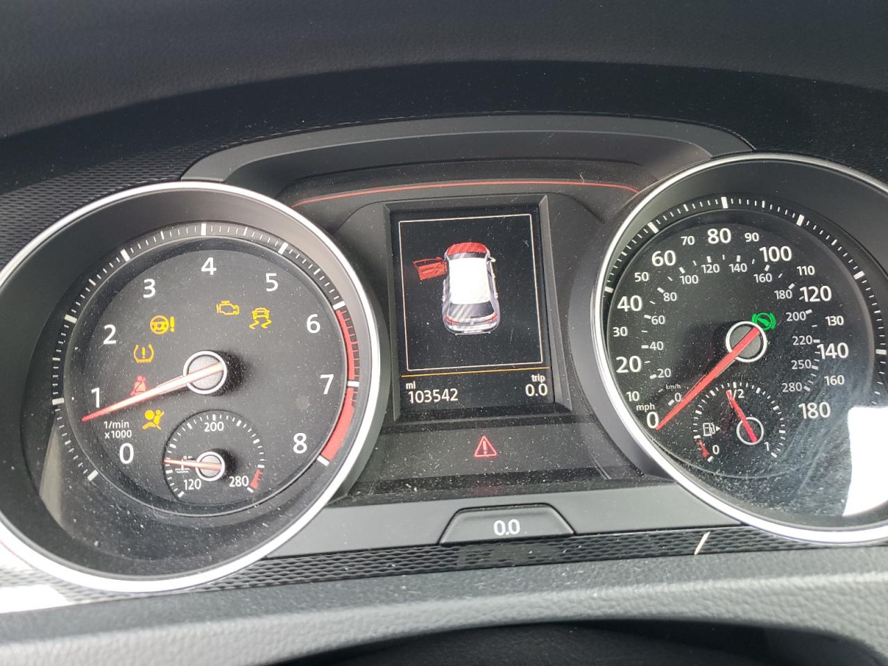 2015 Volkswagen Gti VIN: 3VW4T7AU2FM092217 Lot: 66910744