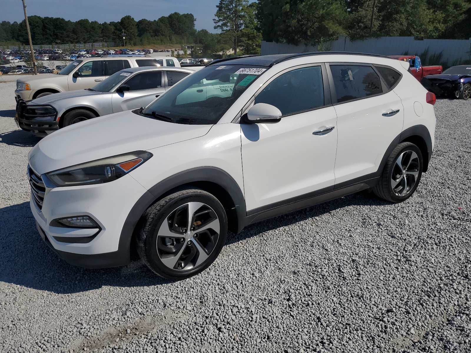 2016 Hyundai Tucson Limited vin: KM8J33A25GU056091