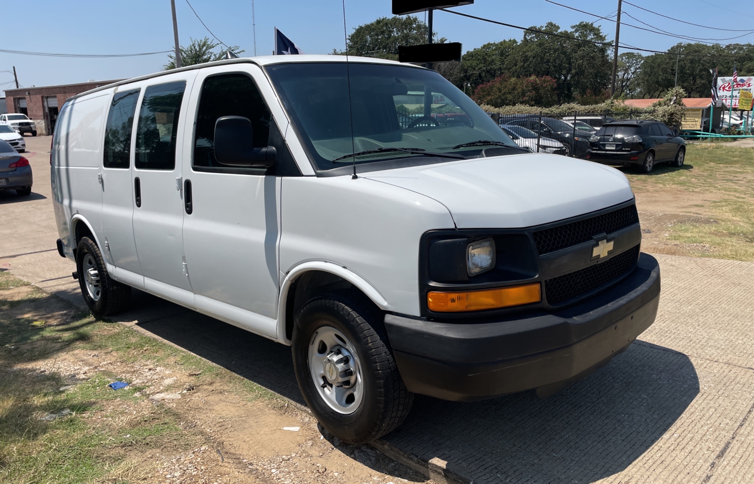 2012 Chevrolet Express G2500 vin: 1GCWGFCB7C1124836