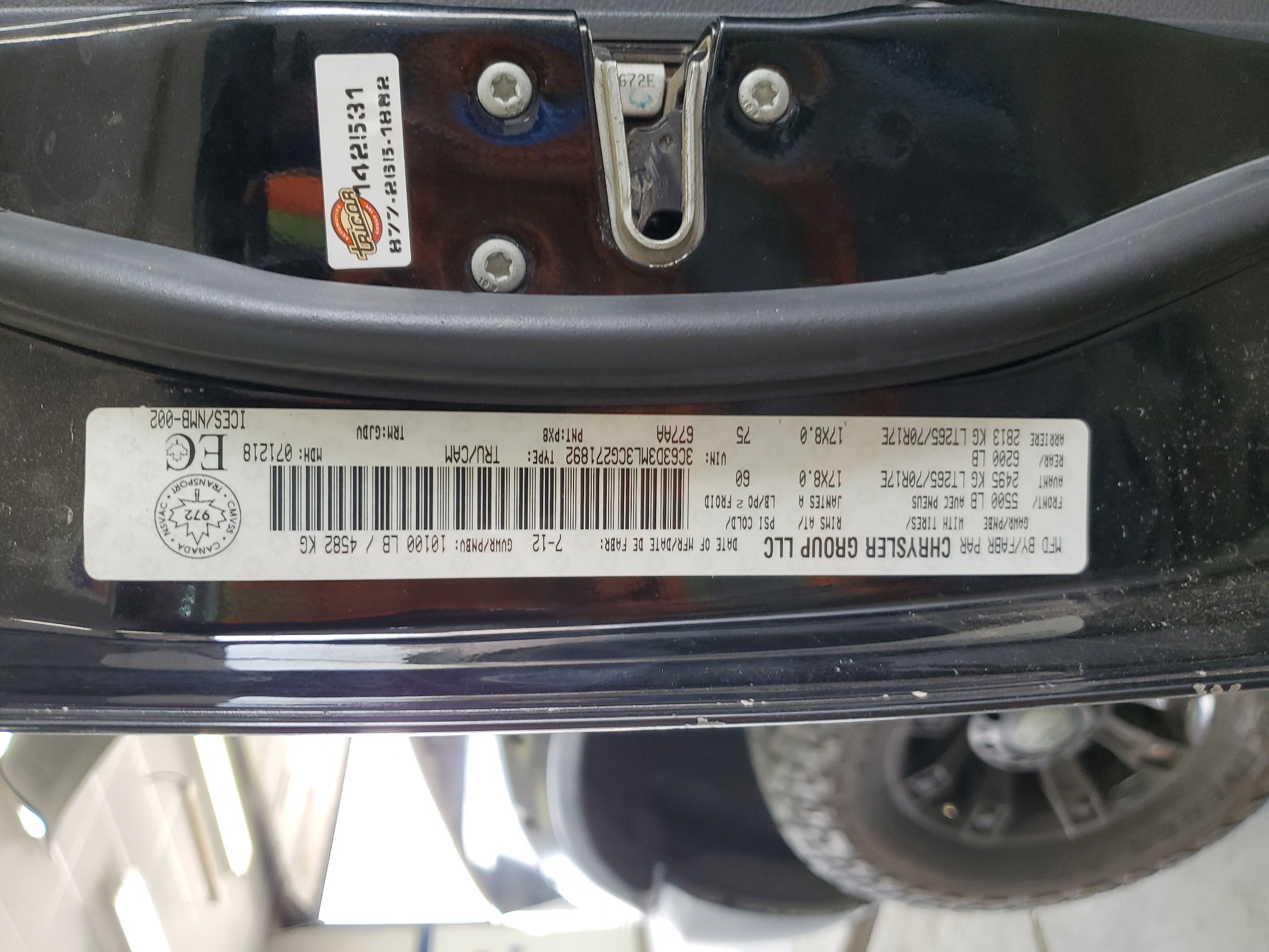 3C63D3ML3CG271892 2012 Dodge Ram 3500 Laramie