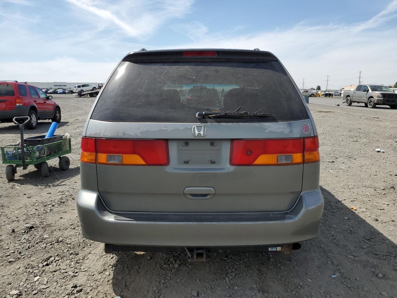 2002 Honda Odyssey Exl VIN: 2HKRL18012H511652 Lot: 68349924