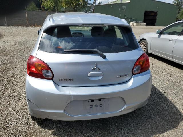  MITSUBISHI MIRAGE 2015 Сріблястий