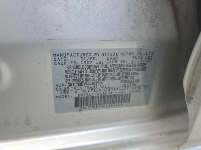 3N1CN8DV4LL861114 Nissan Versa S 13