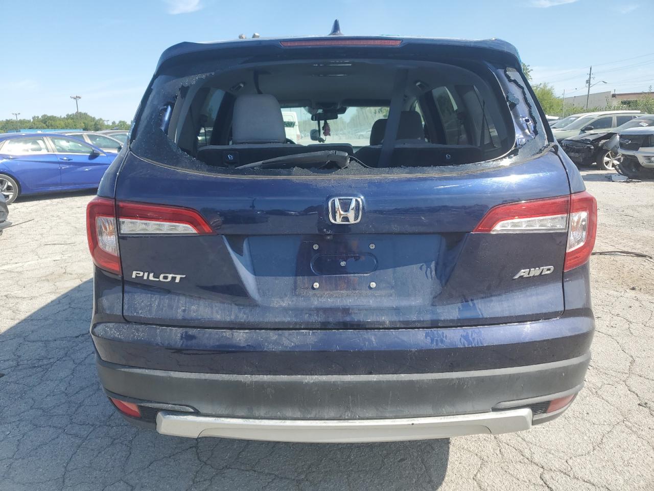 2019 Honda Pilot Ex VIN: 5FNYF6H3XKB027648 Lot: 66466754