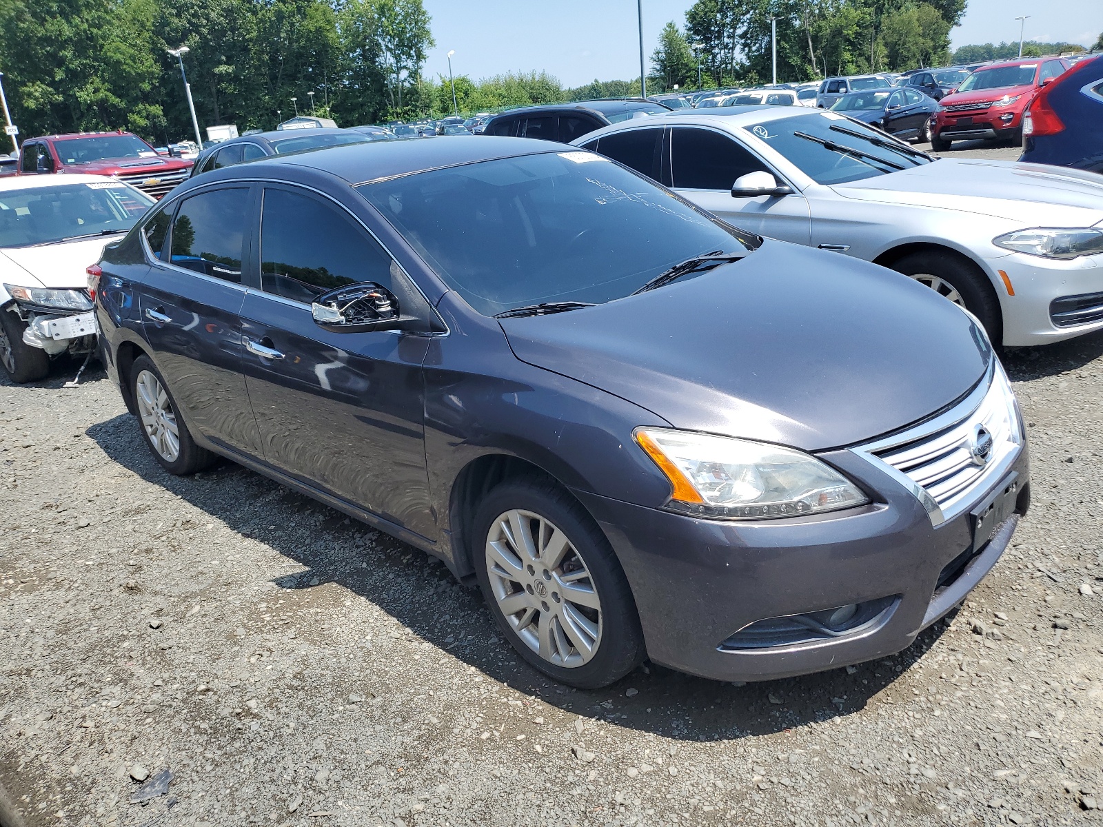 2014 Nissan Sentra S vin: 3N1AB7AP8EY315826