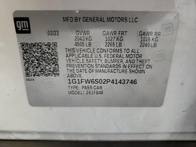 1G1FW6S02P4143746 Chevrolet Bolt EV  13