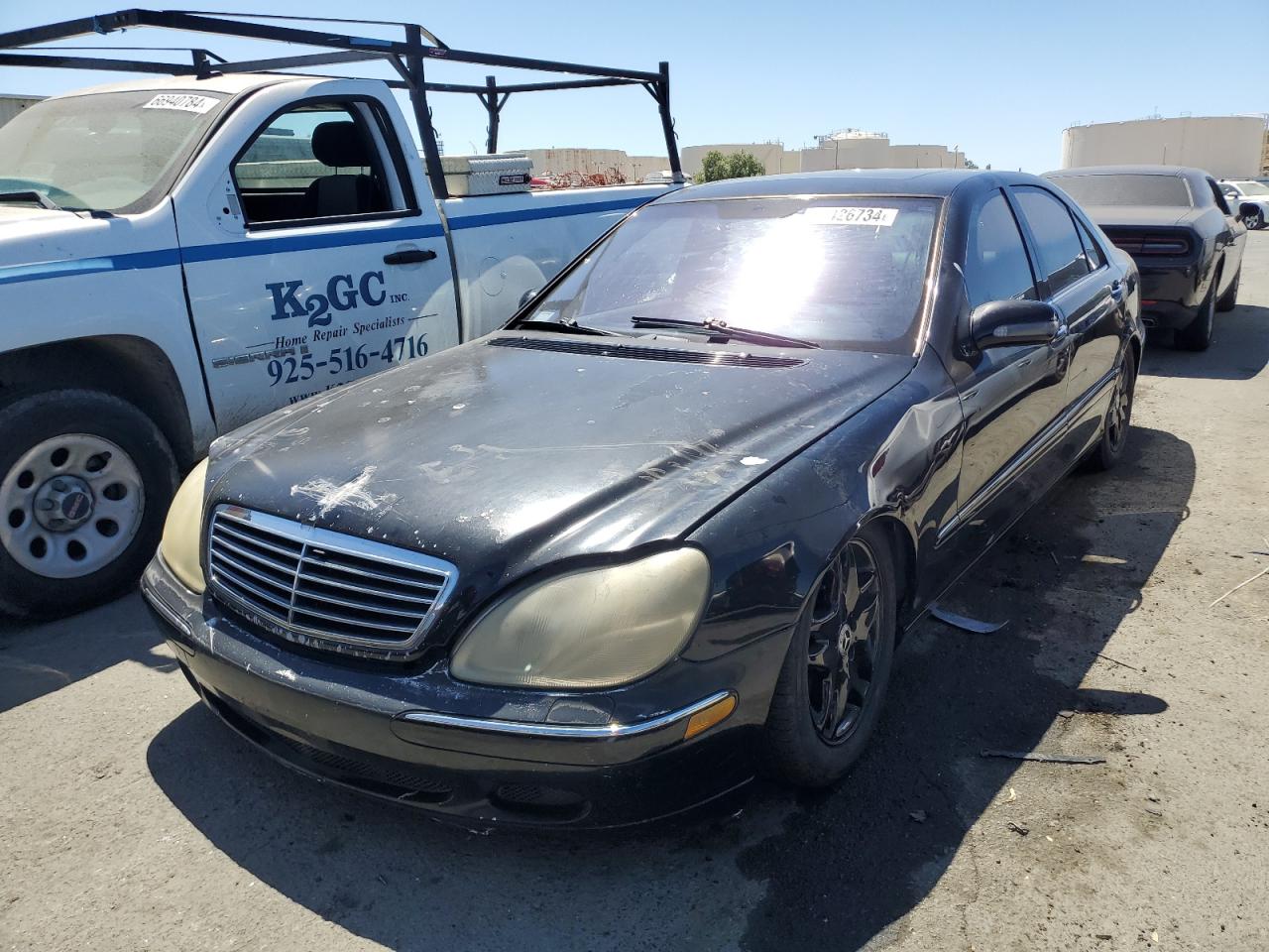 2002 Mercedes-Benz S 500 VIN: WDBNG75J02A291025 Lot: 66426734