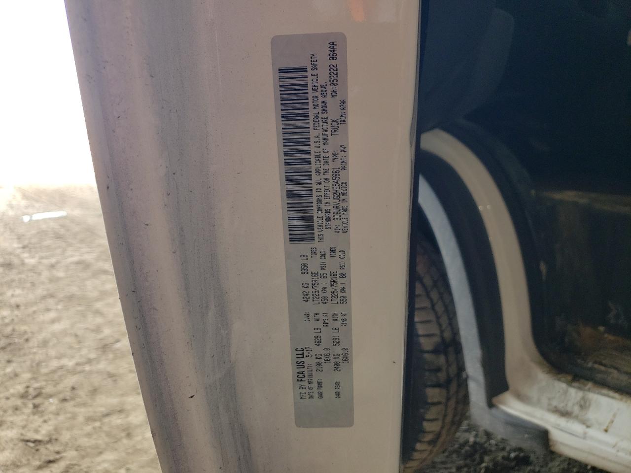 3C6URVJG2HE545661 2017 Ram Promaster 3500 3500 High