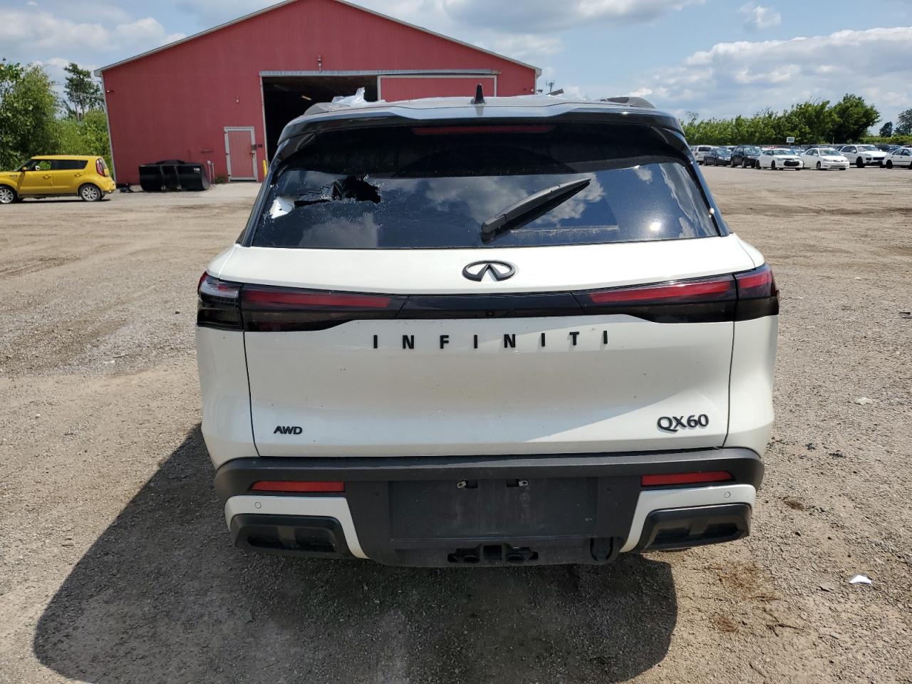 2022 Infiniti Qx60 Sensory VIN: 5N1DL1GS7NC343816 Lot: 66617834