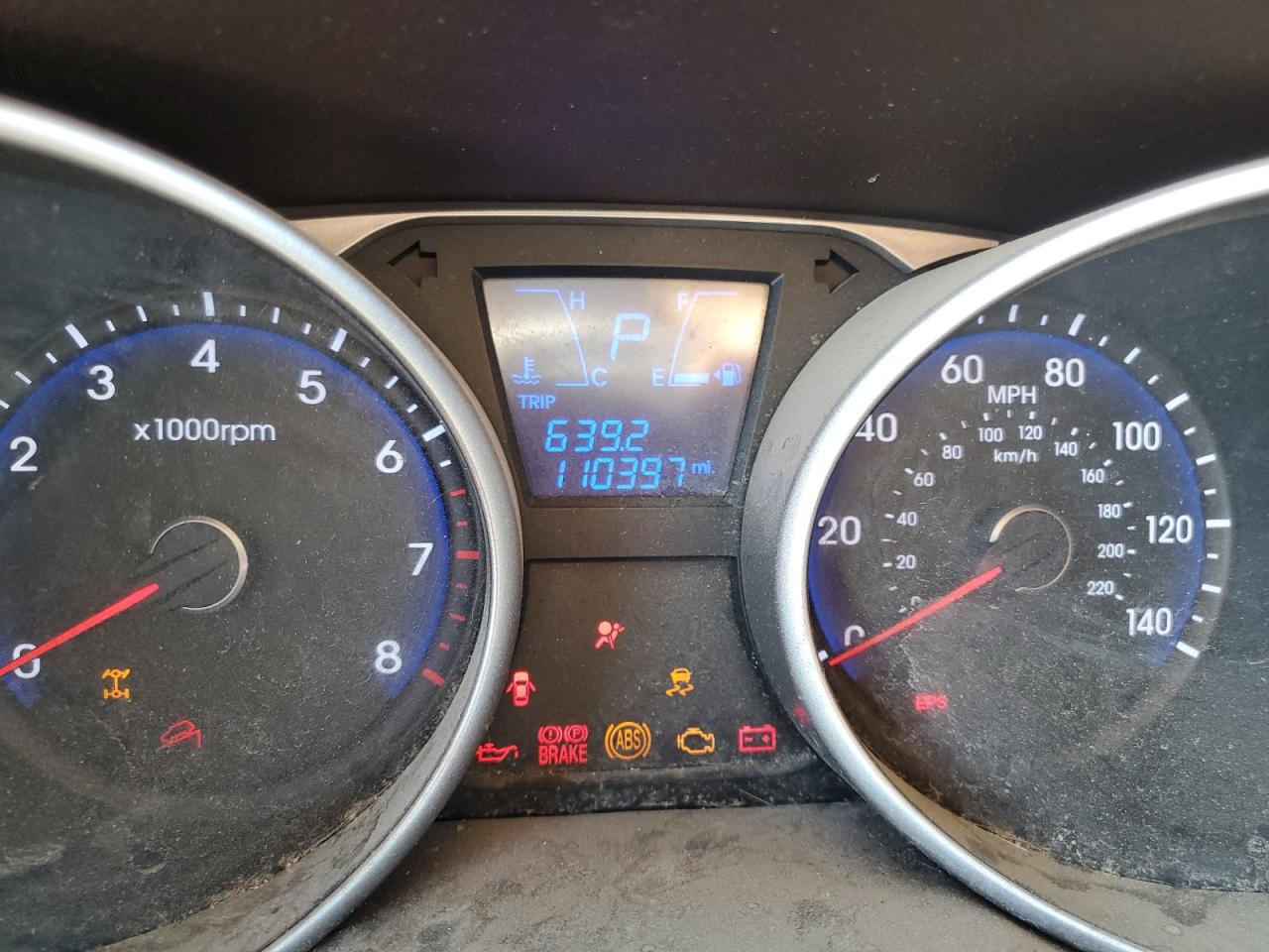 2013 Hyundai Tucson Gls VIN: KM8JUCAC8DU761632 Lot: 66561064