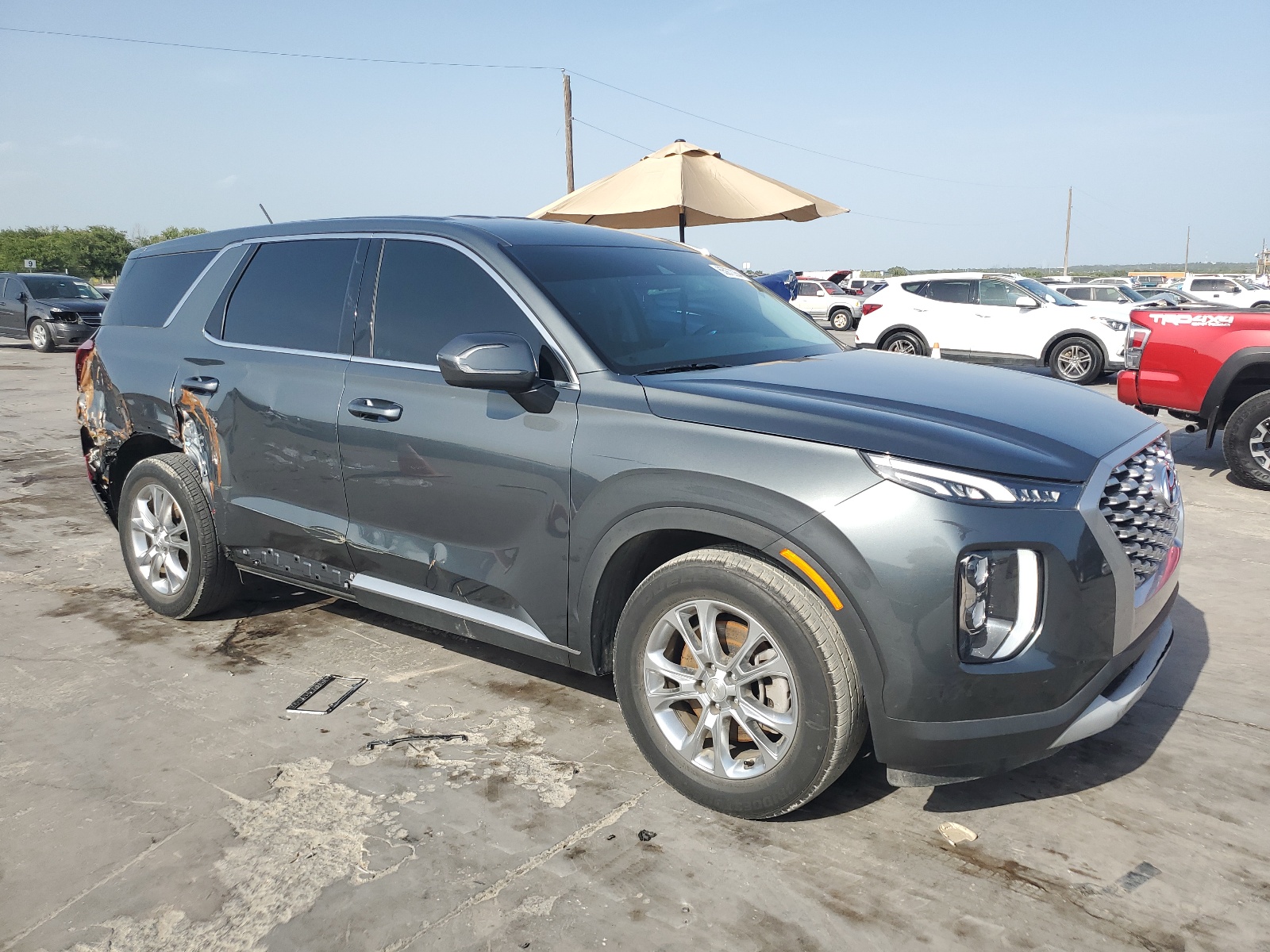 KM8R14HE2NU475916 2022 Hyundai Palisade Se