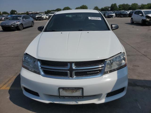 Седани DODGE AVENGER 2012 Білий