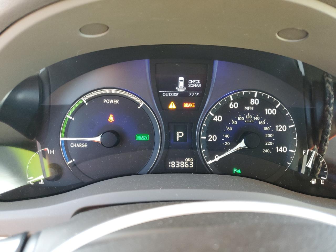 2010 Lexus Rx 450H VIN: JTJBC1BA7A2415489 Lot: 66744674