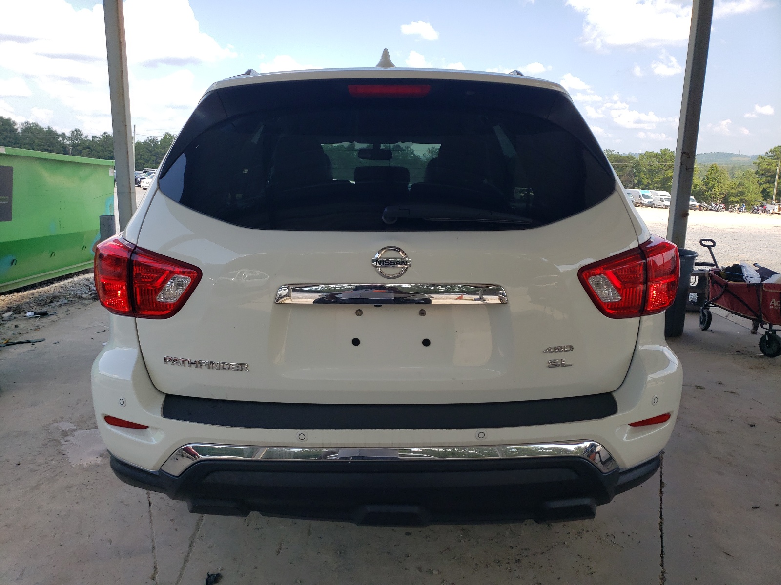 2019 Nissan Pathfinder S vin: 5N1DR2MM0KC646085