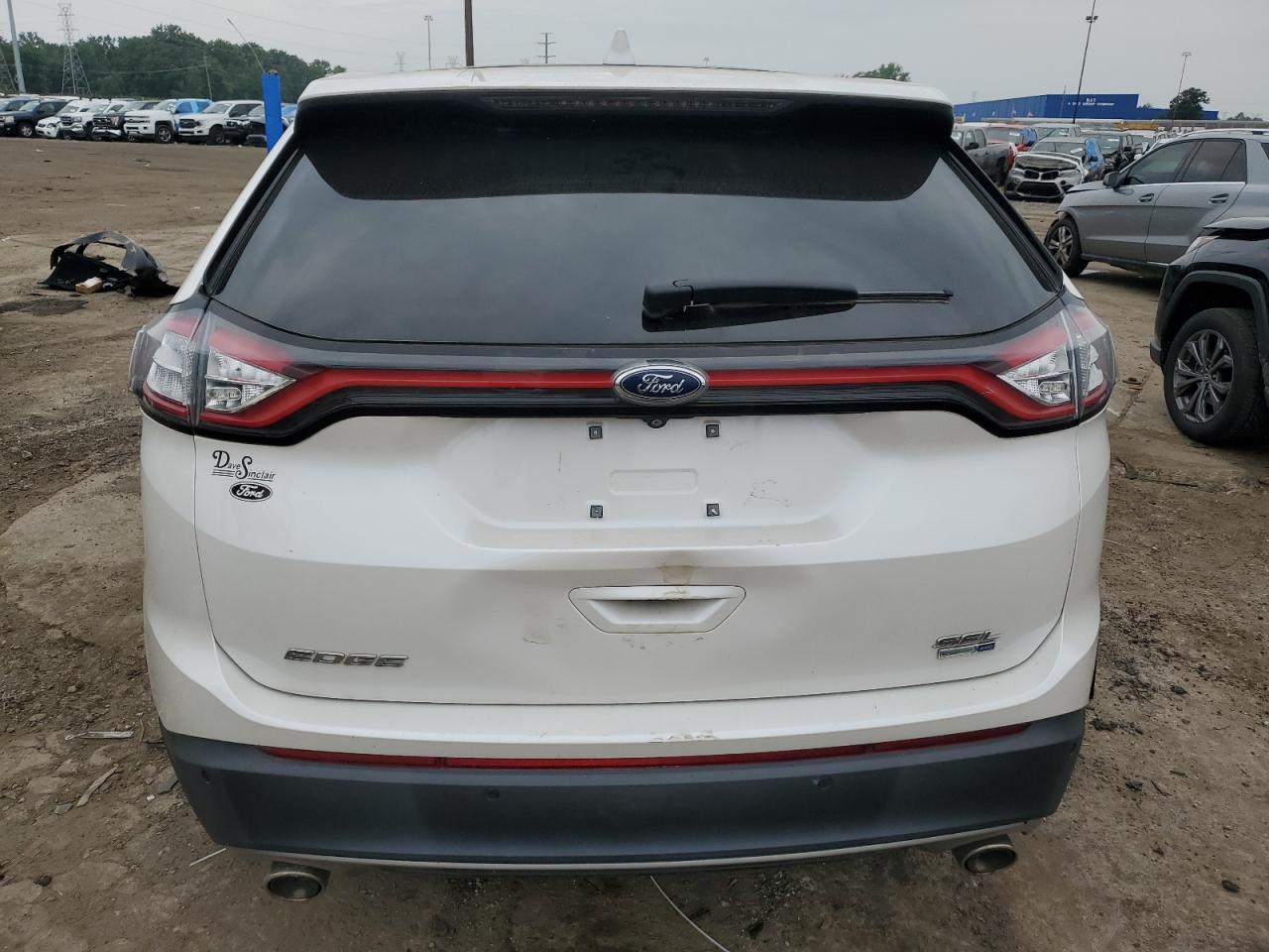 2018 Ford Edge Sel VIN: 2FMPK4J93JBB29665 Lot: 67600144