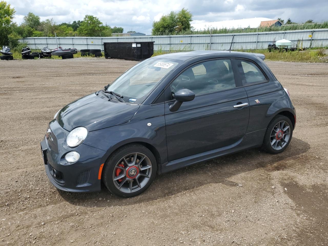 2016 Fiat 500 Abarth VIN: 3C3CFFFH6GT170487 Lot: 65955574