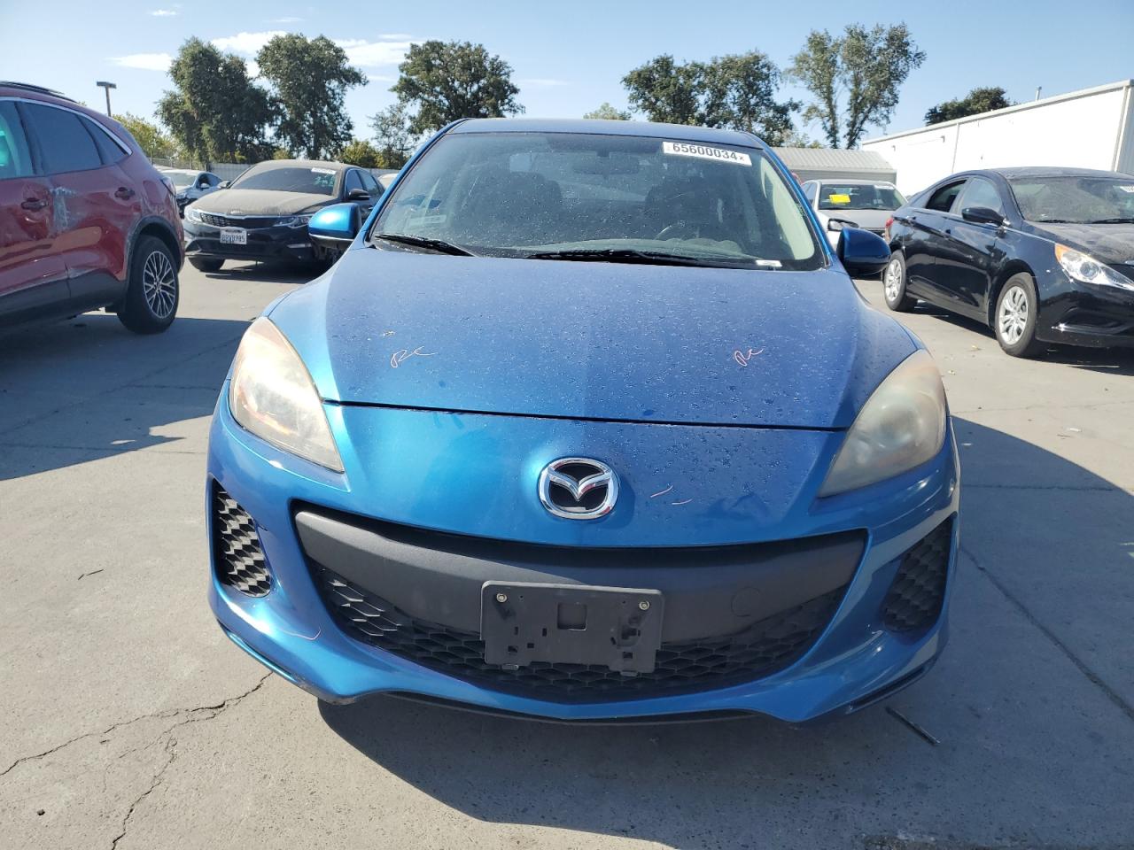2012 Mazda 3 I VIN: JM1BL1W82C1593667 Lot: 65600034