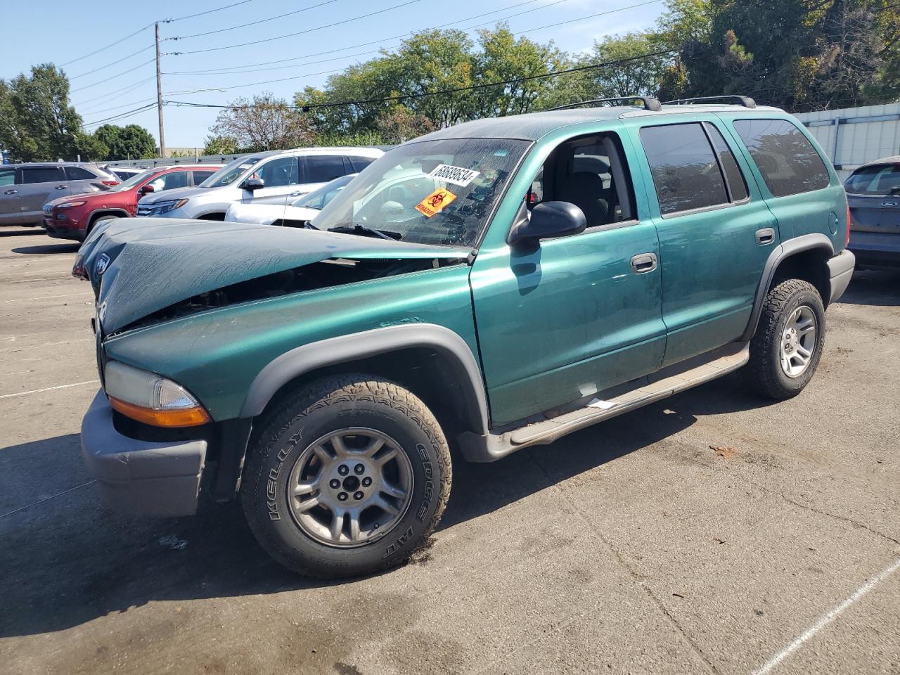 2003 Dodge Durango Sport იყიდება Moraine-ში, OH - Front End