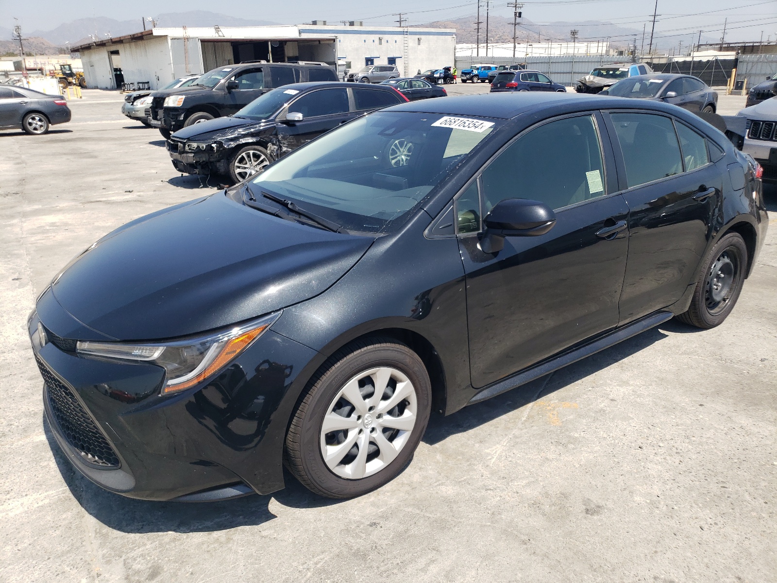 2022 Toyota Corolla Le vin: JTDEPMAE6NJ211529