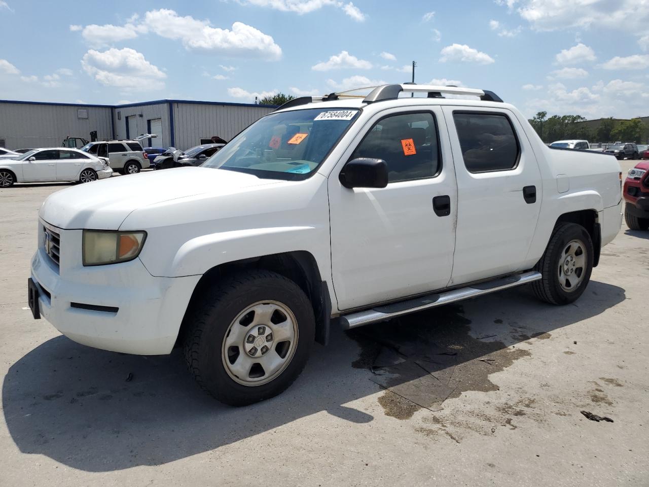 2007 Honda Ridgeline Rt VIN: 2HJYK16287H509671 Lot: 67584004