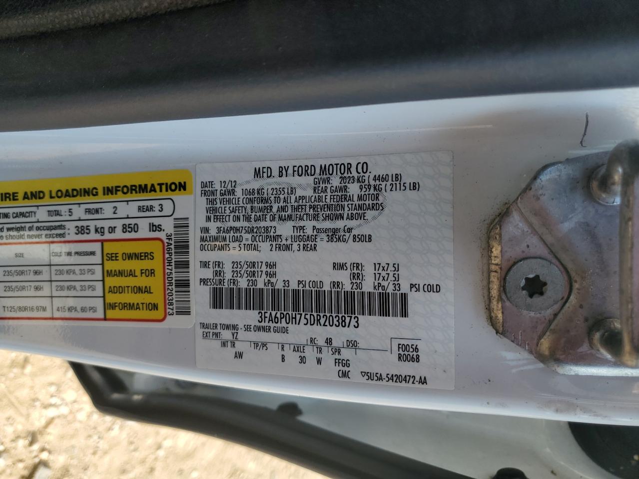 2013 Ford Fusion - Image 14