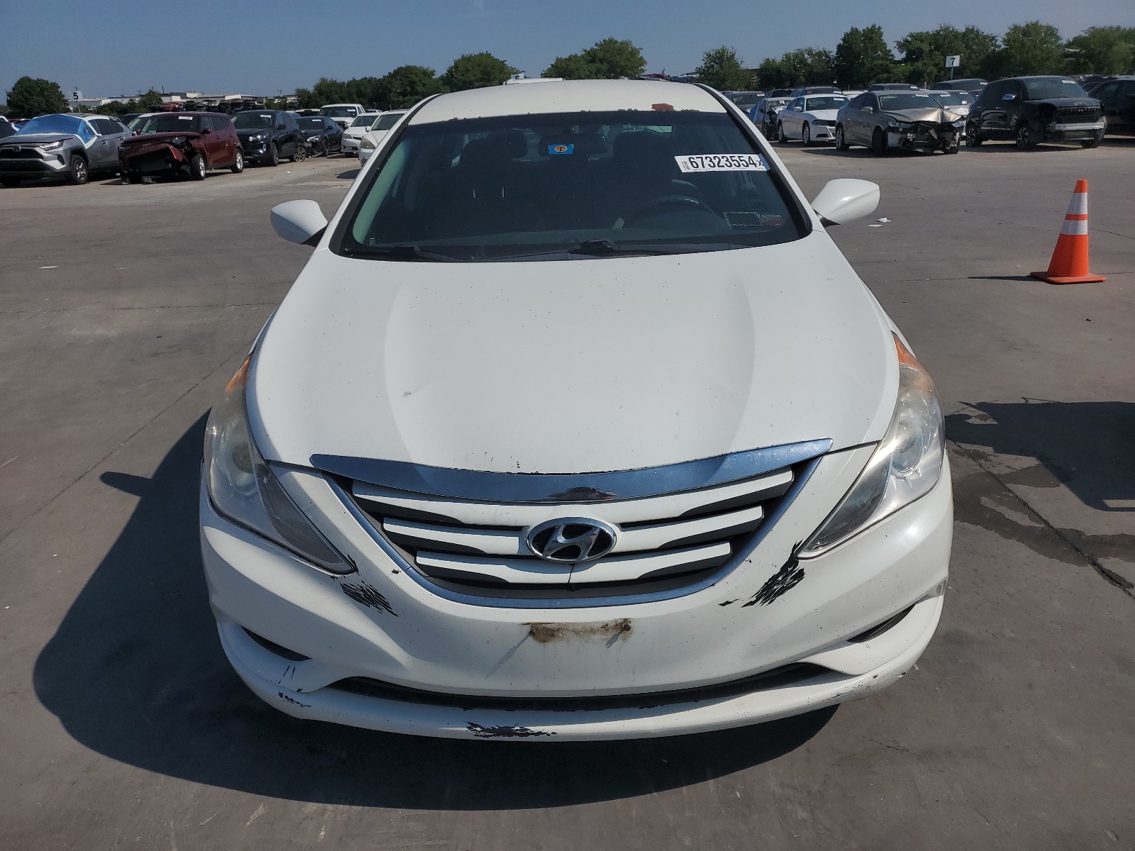 2014 Hyundai Sonata Gls vin: 5NPEB4AC2EH920173