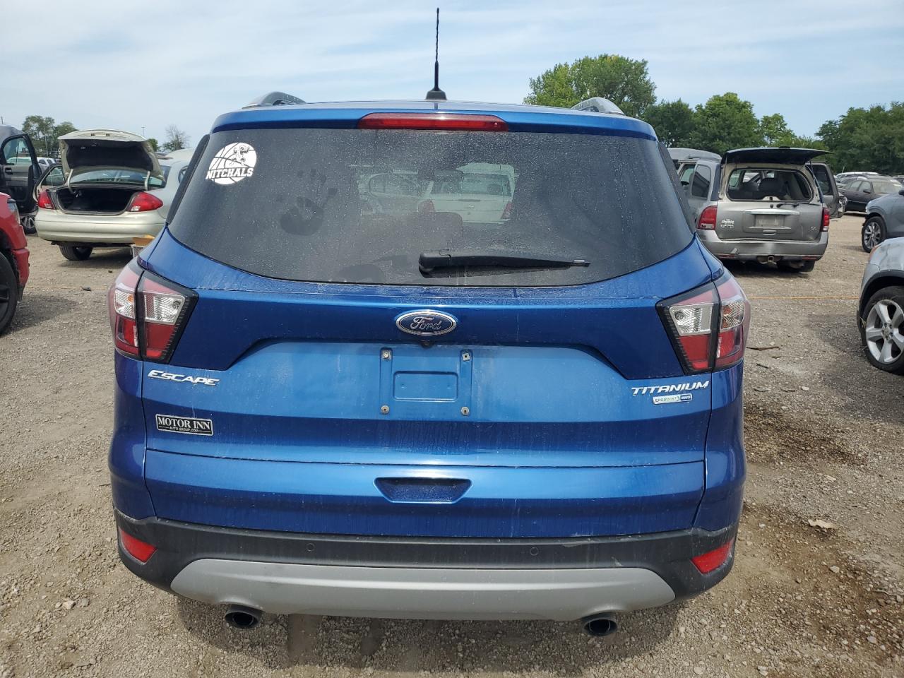 2017 Ford Escape Titanium VIN: 1FMCU9JD6HUD73549 Lot: 68055414