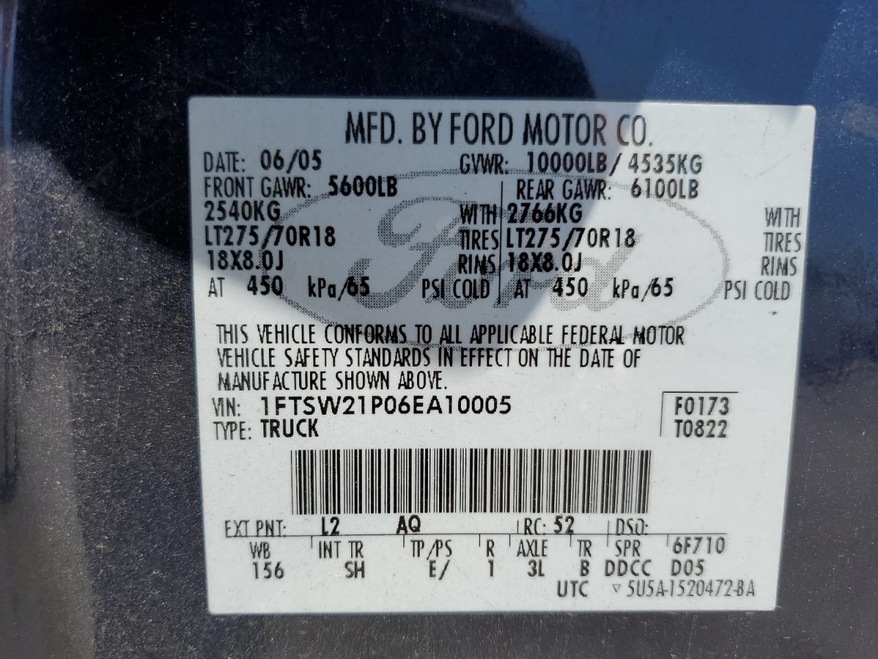 2006 Ford F250 - Image 12
