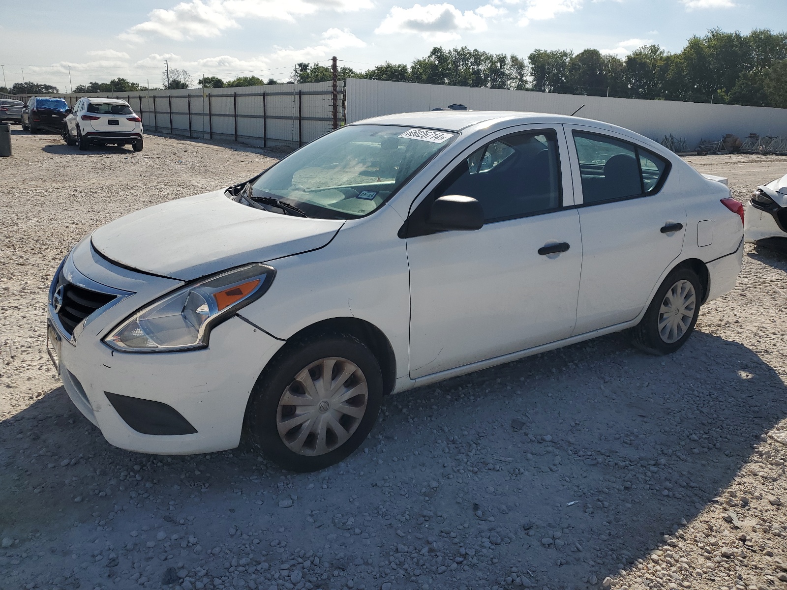 2015 Nissan Versa S vin: 3N1CN7AP8FL827374