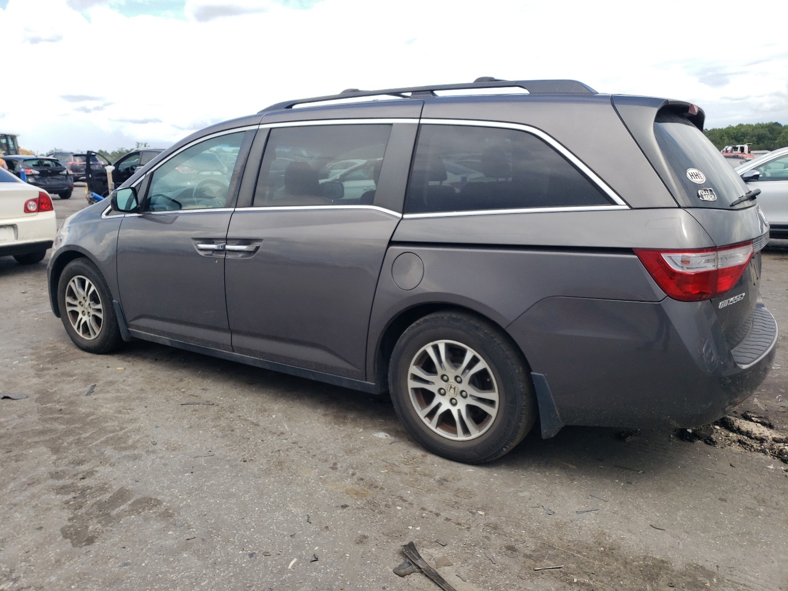 5FNRL5H61DB076841 2013 Honda Odyssey Exl