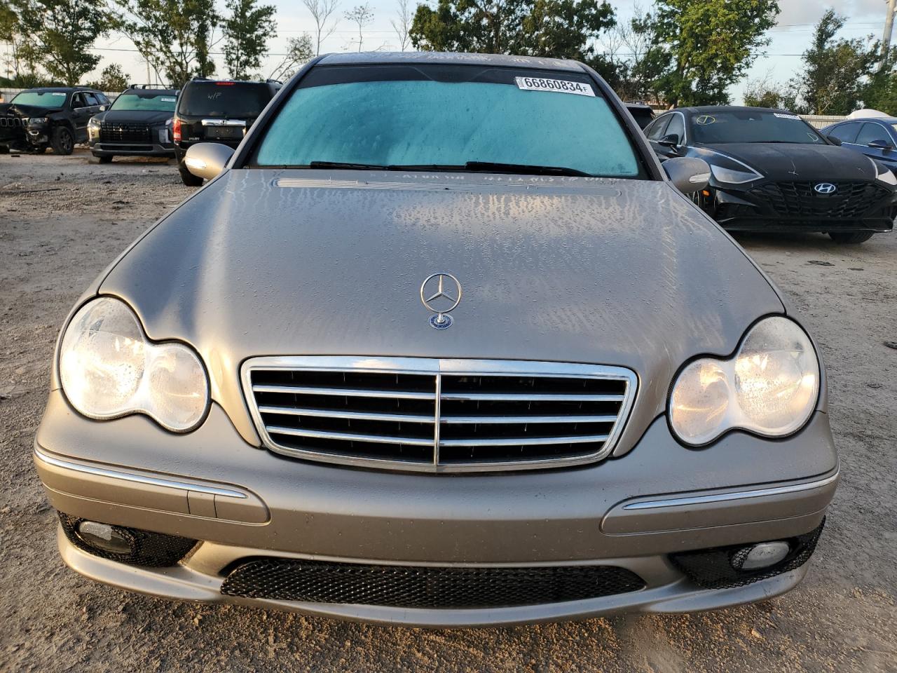 2005 Mercedes-Benz C 230K Sport Sedan VIN: WDBRF40J85F712376 Lot: 66860834