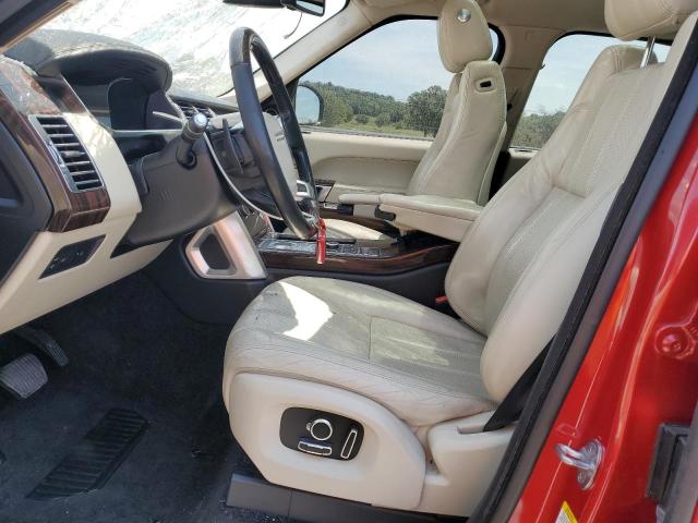  LAND ROVER RANGEROVER 2016 Czerwony