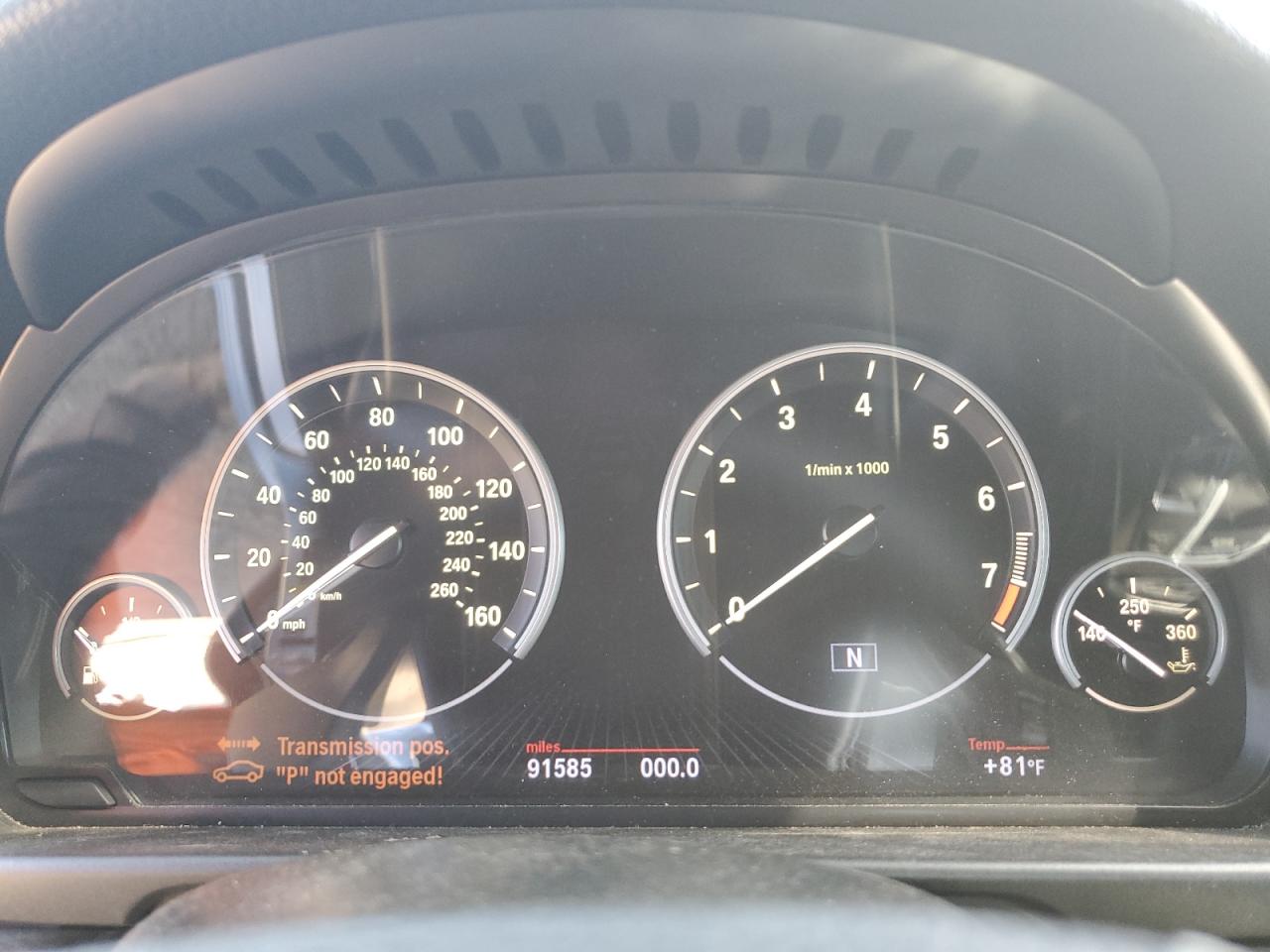 2013 BMW 535 I Hybrid VIN: WBAFZ9C53DC751980 Lot: 68752424