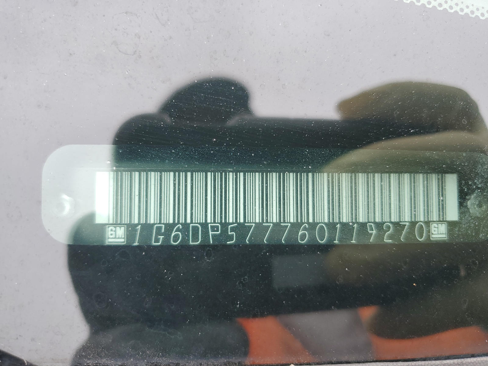 1G6DP577760119270 2006 Cadillac Cts Hi Feature V6