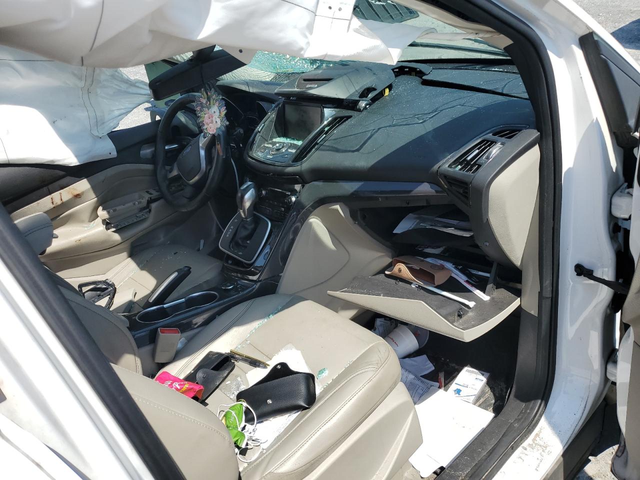 2014 Ford Escape Titanium VIN: 1FMCU9J90EUA82973 Lot: 65160604