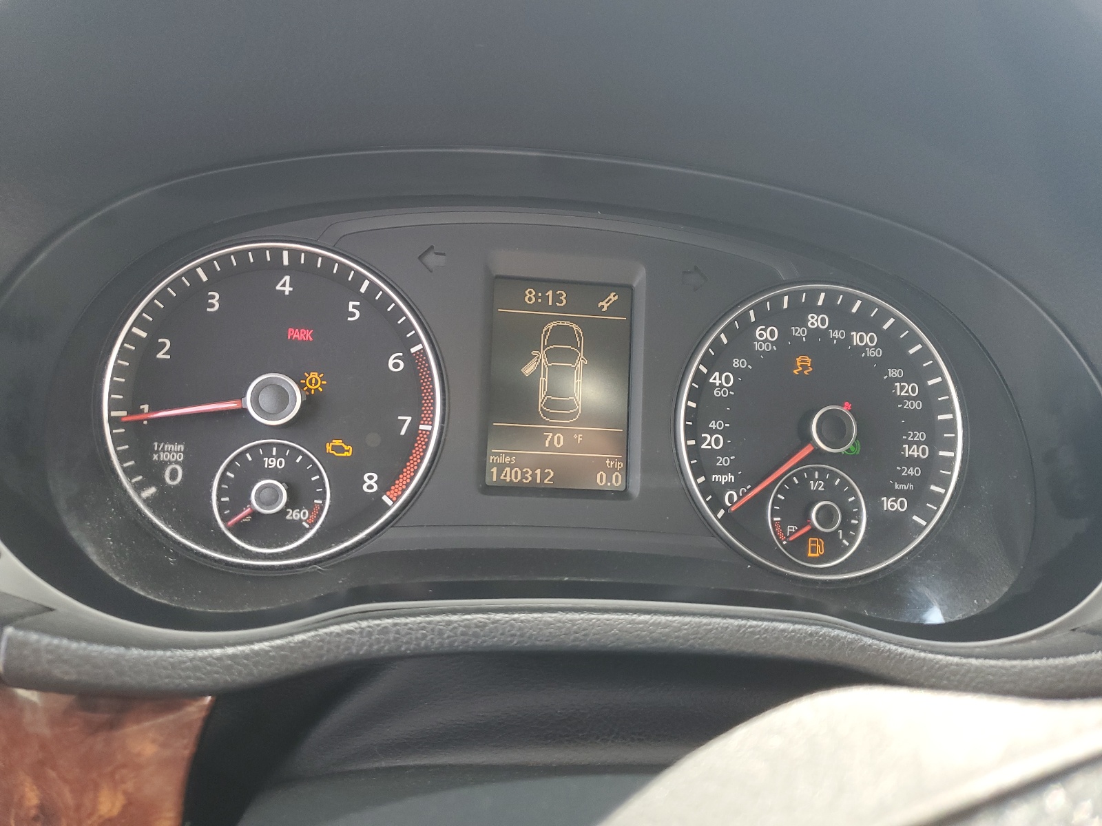 1VWCP7A34CC026272 2012 Volkswagen Passat Sel